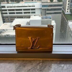 Gold beige, Louis Vuitton purse for sale